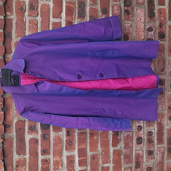 Iridescent Purple light weight jacket - Picture 1 of 6